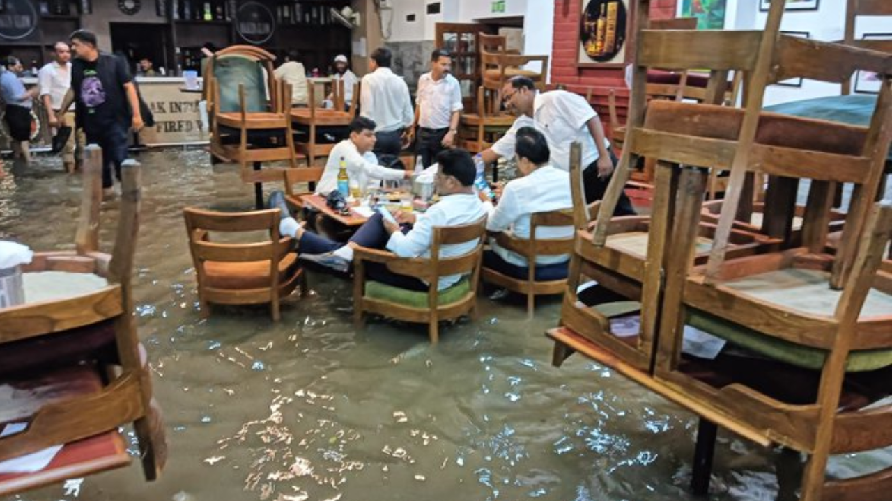 Delhi Weather: 'Press Club of India is running a monsoon offer today. Dil hai paani-paani,' the caption of the post reads.