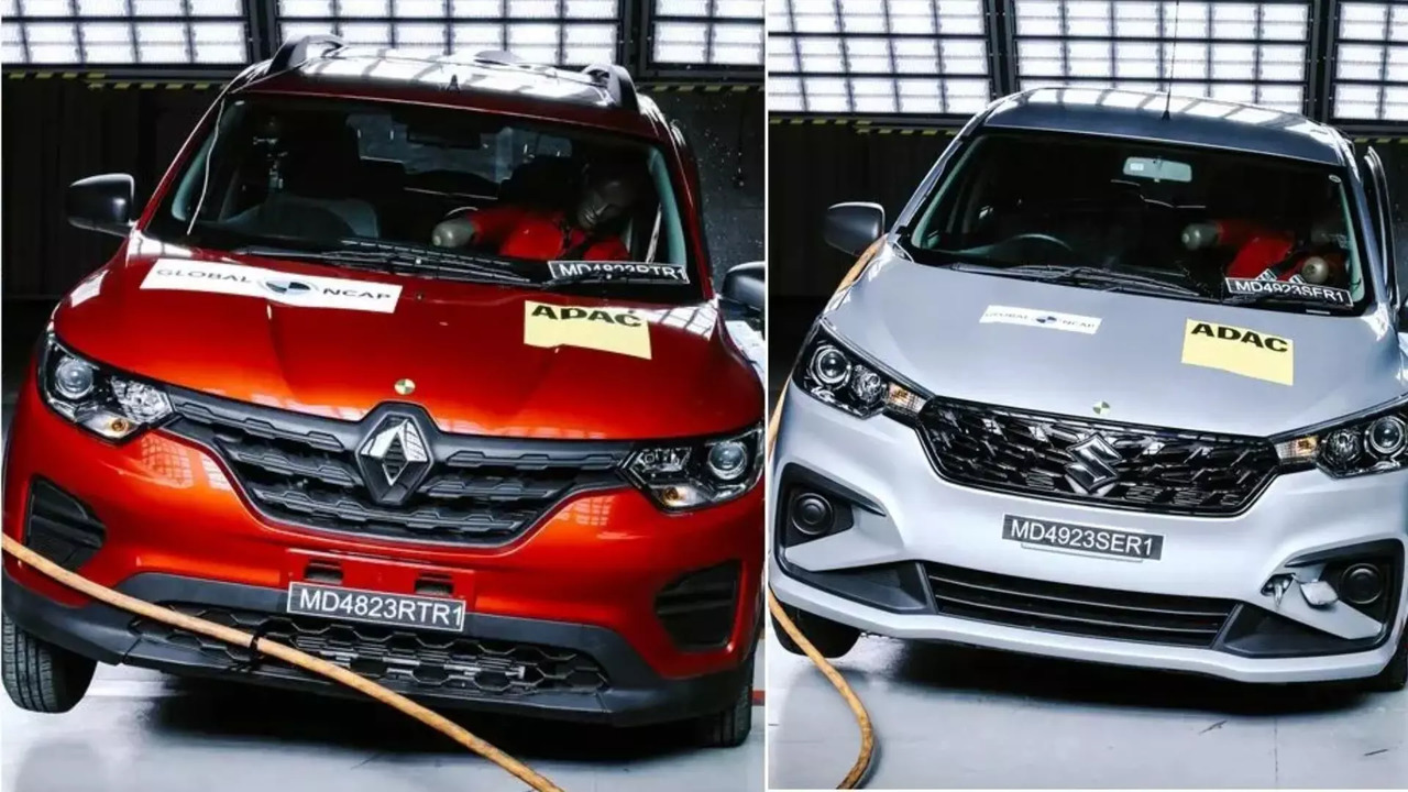 Triber Ertiga Crash Test Times Drive