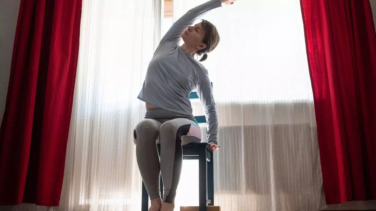 Chair Yoga Poses For Seniors To Do Everyday​