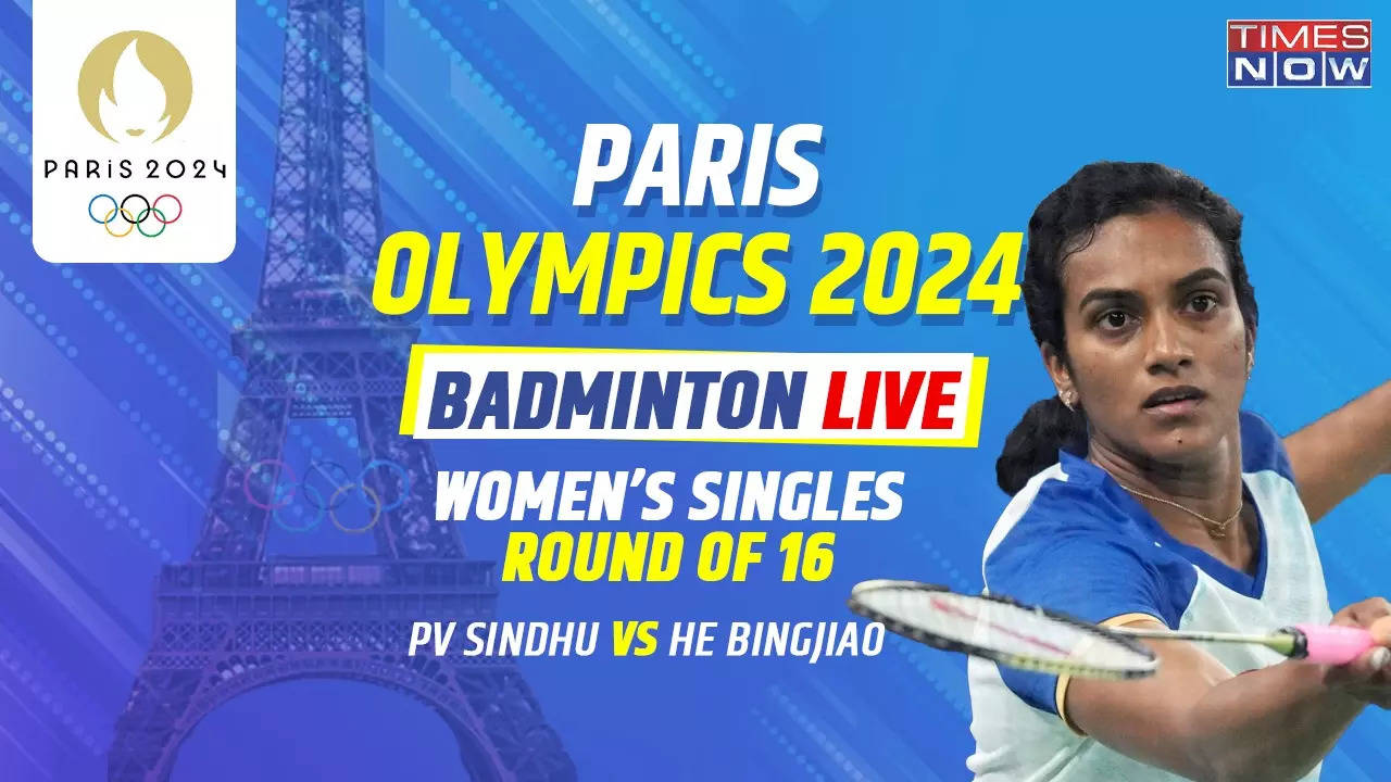 PV Sindhu vs He Bing Jiao Badminton Highlights PV Sindhus Hat-Trick Dream Shattered Knocked Out Of Paris 2024 