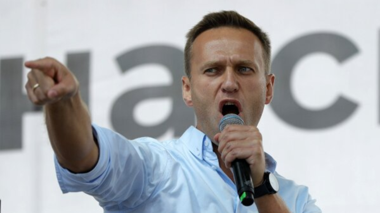 Russian opposition leader Alexei Navalny