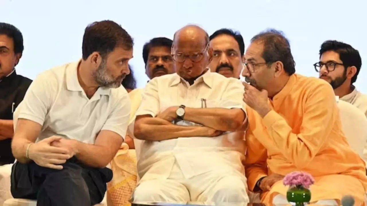 Rahul Gandhi, Sharad Pawar and Uddhav Thackeray.