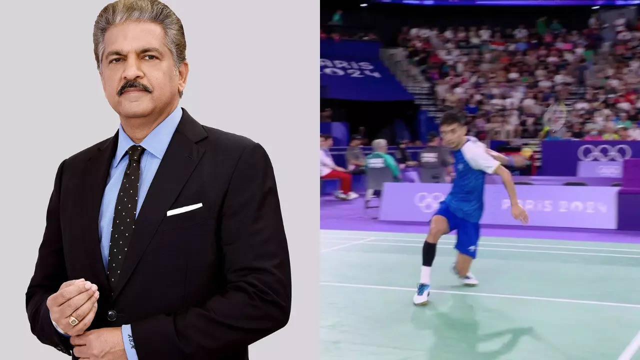 Anand Mahindra said as an opponent, he would have sued Lakshya Sen for the shot.| Sports 18