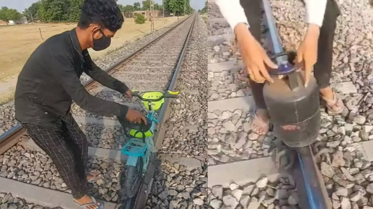 YouTuber Gulzar Sheikh Arrested For Vandalising Railway Tracks For Videos