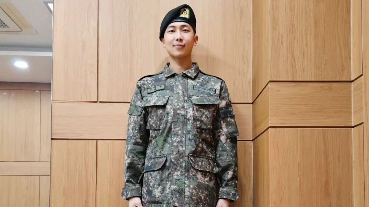 BTS' RM Earns Early Promotion To Corporal In Military