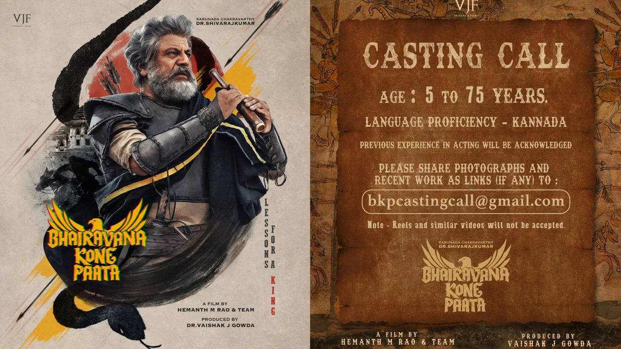 Casting Call For Bhairavana Kone Paata Announced