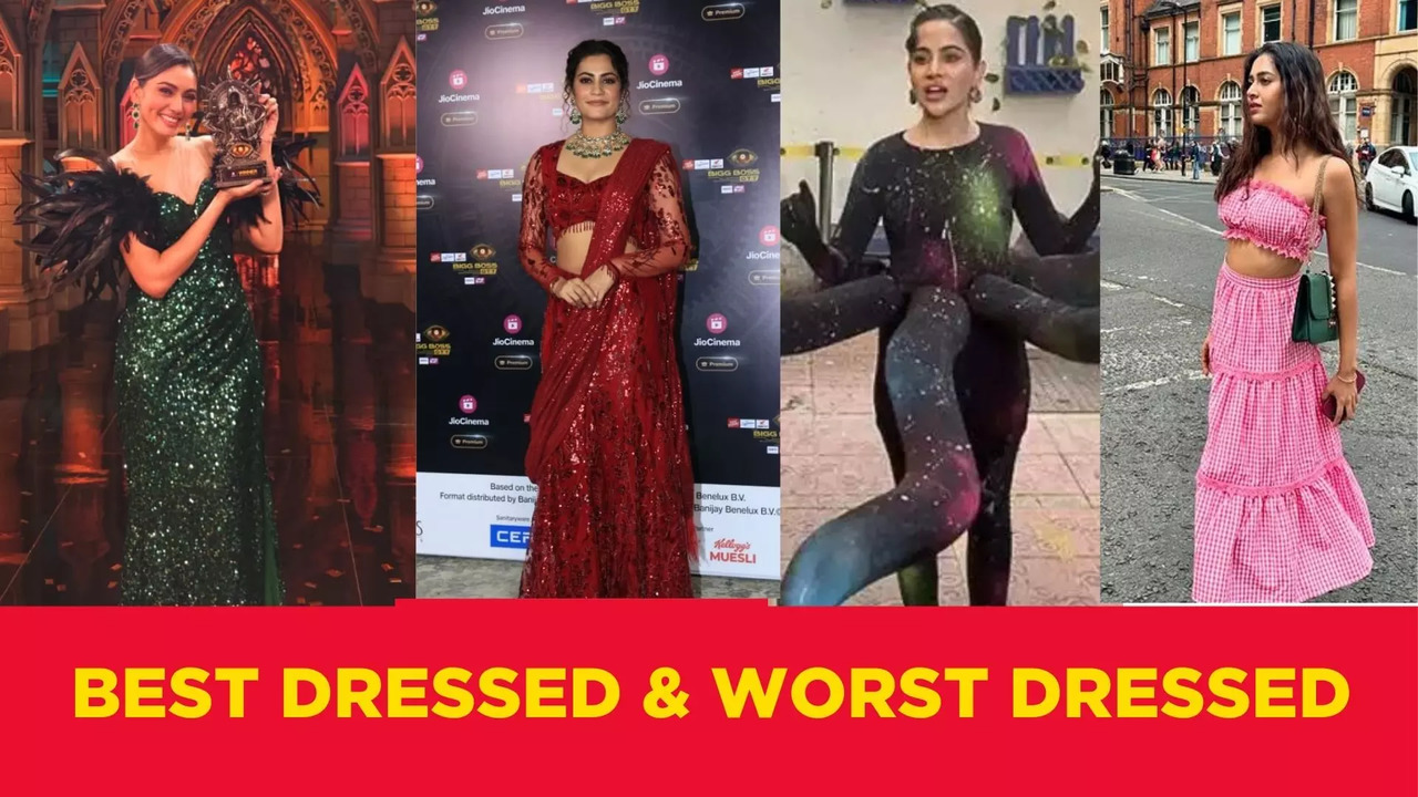 Best Dressed & Worst Dressed TV Celebs Of The Week: Sana Makbul, Kritika Malik, Urfi Javed Or Tejasswi Prakash?