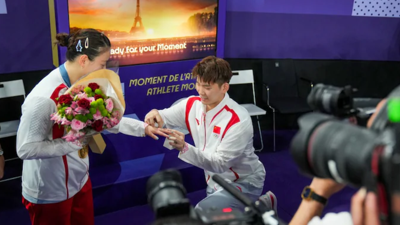 China’s Huang Yaqiong gets marriage proposal