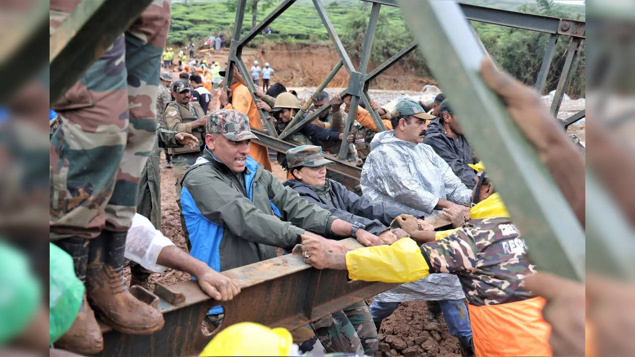 Major Aneesh Mohan and His Team Build Dynamic Bailey Bridge in Wayanad