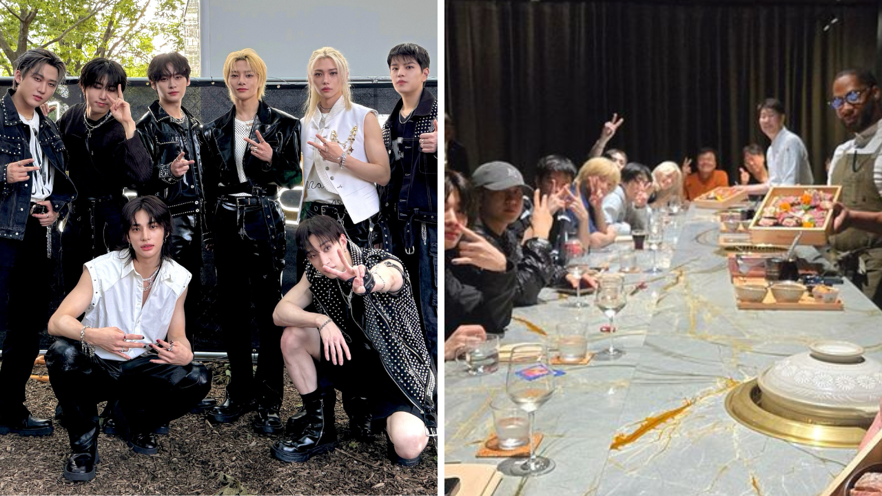 JYP Treats Stary Kids To Gourmet Meal Post K-pop Group's Billboard Success And Historic Lollapalooza Performance