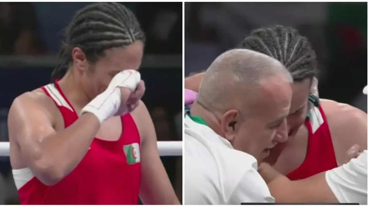 Imane Khelif Breaks Down In Tears In Paris Olympics