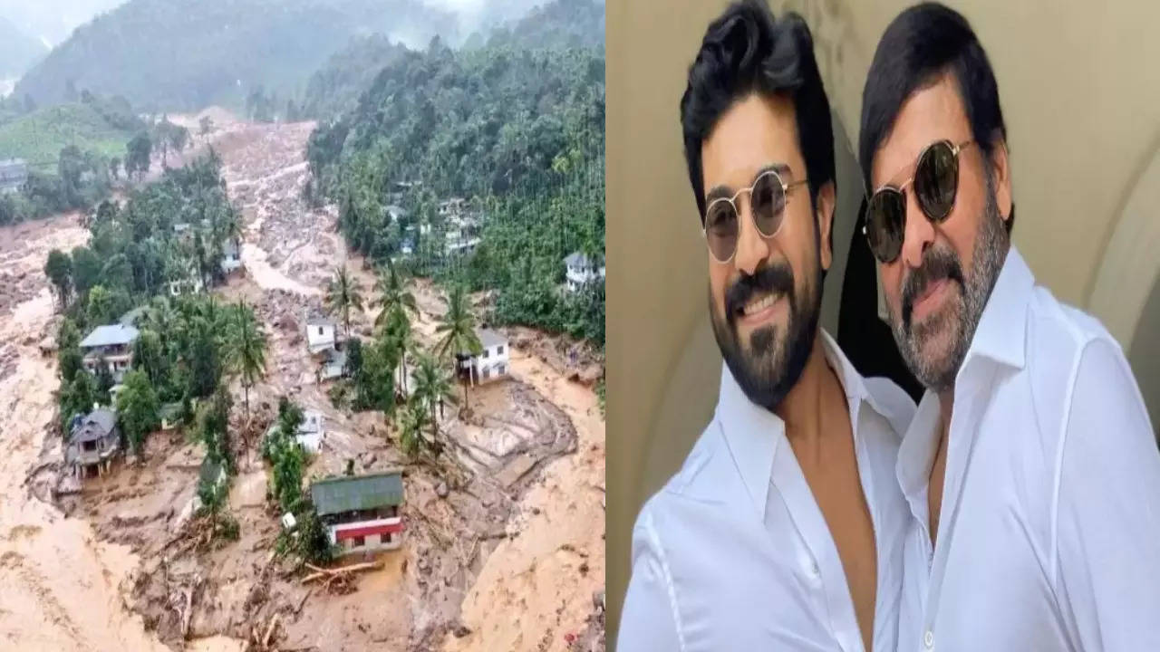 Chiranjeevi And Ram Charan donates RS 1 Crore to Kerala CM Relief Fund