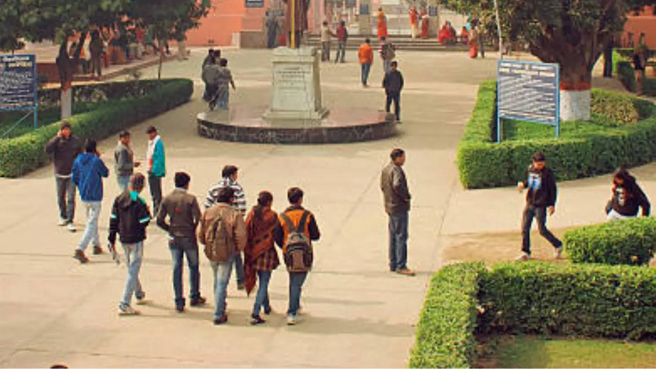 Representative Image: Students Outside Campus