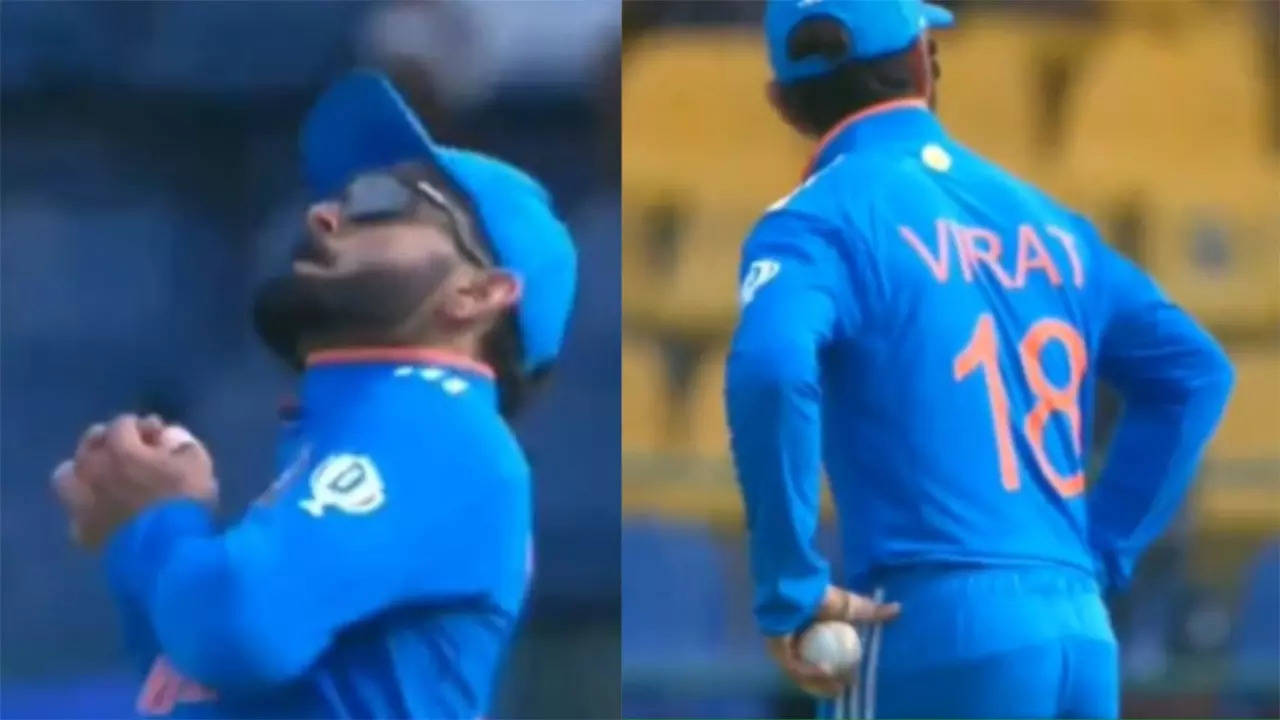 Virat Kohli's 'Bihu Dance' Celebration Goes VIRAL After Taking Catch During IND vs SL 2nd ODI : WATCH