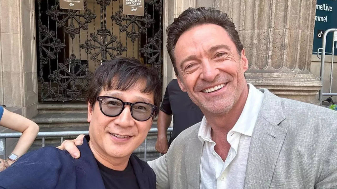 Former X-Men Co-Workers Hugh Jackman And Ke Huy Quan Reunite After 24 Years. See Pic