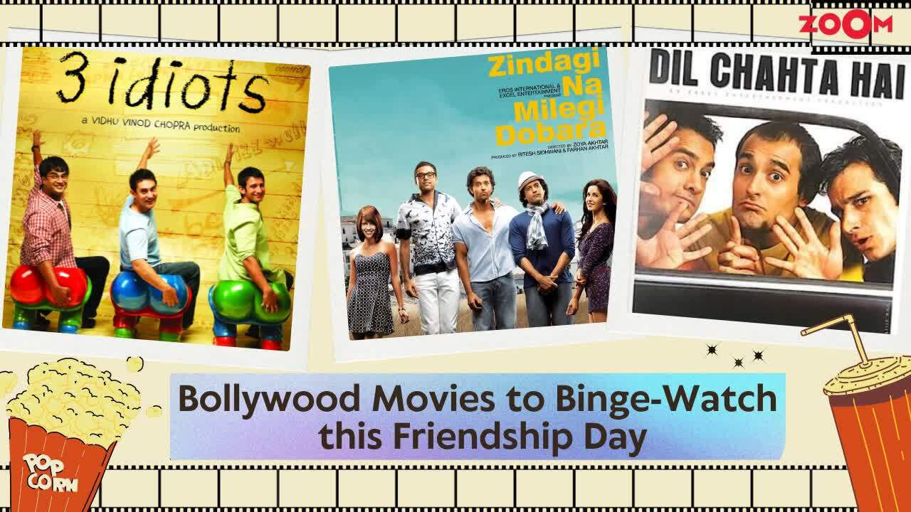 Best Bollywood movies that revolve around friendship include 3 Idiots and Zindagi Na Milegi Dobara