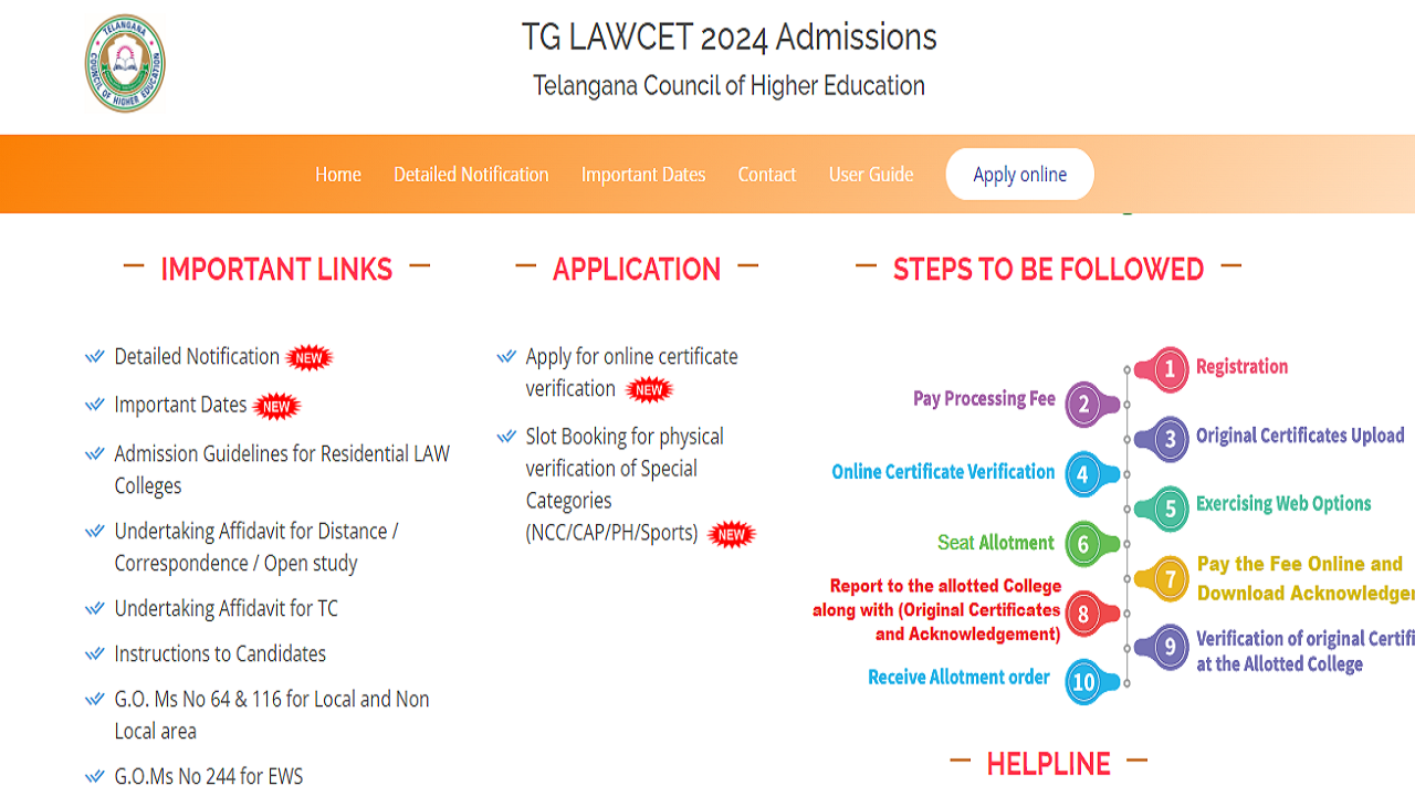 TS LAWCET 2024