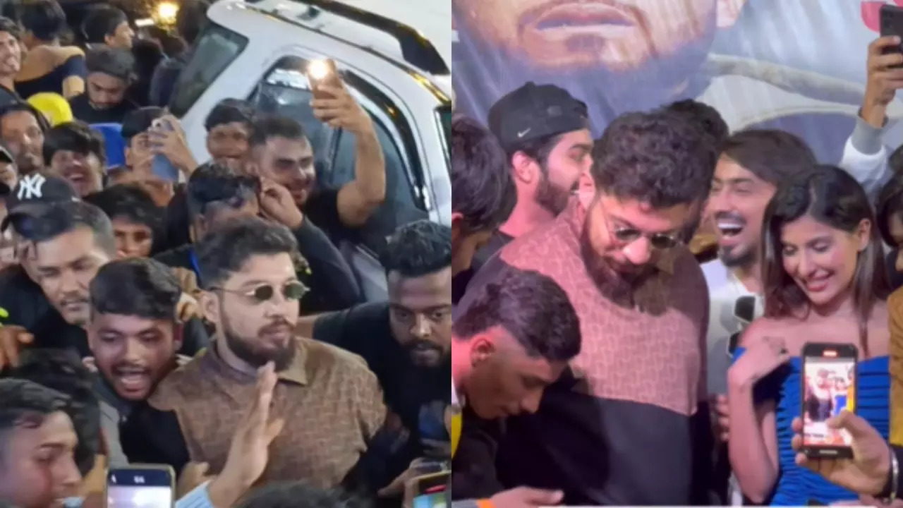 BB OTT 3's Naezy MOBBED By Hundreds At Fan Meet, Sana Sultan Joins Him - Watch