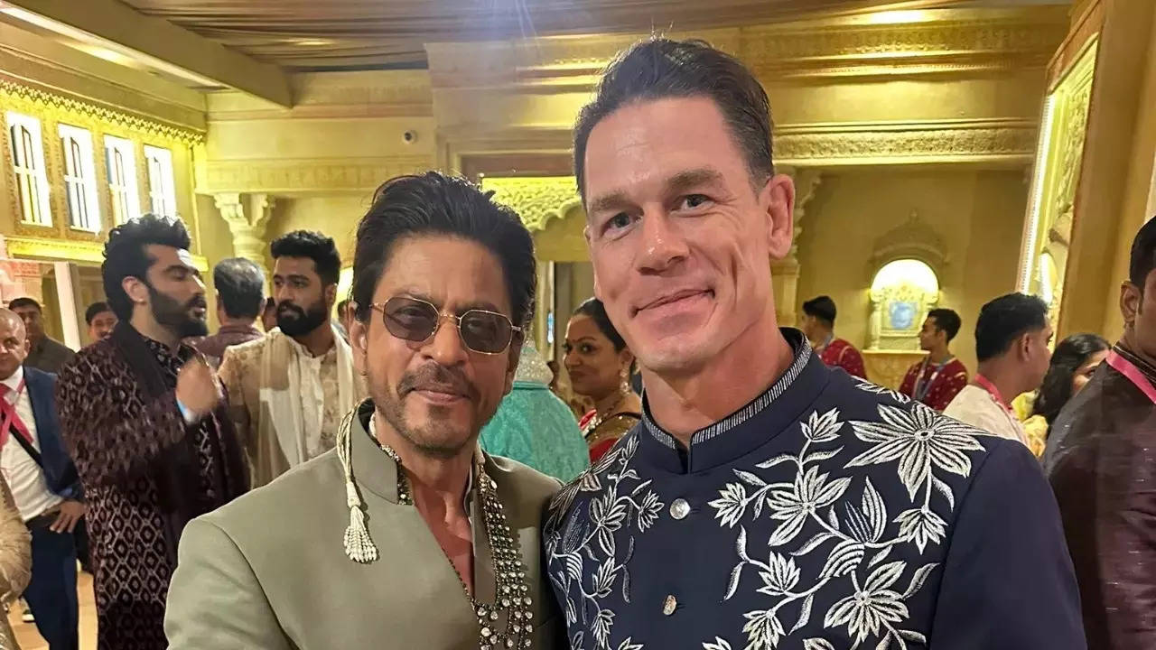 John Cena Recalls EMOTIONAL Meeting With Shah Rukh Khan At Ambani Wedding: Was Awestruck, Starstruck