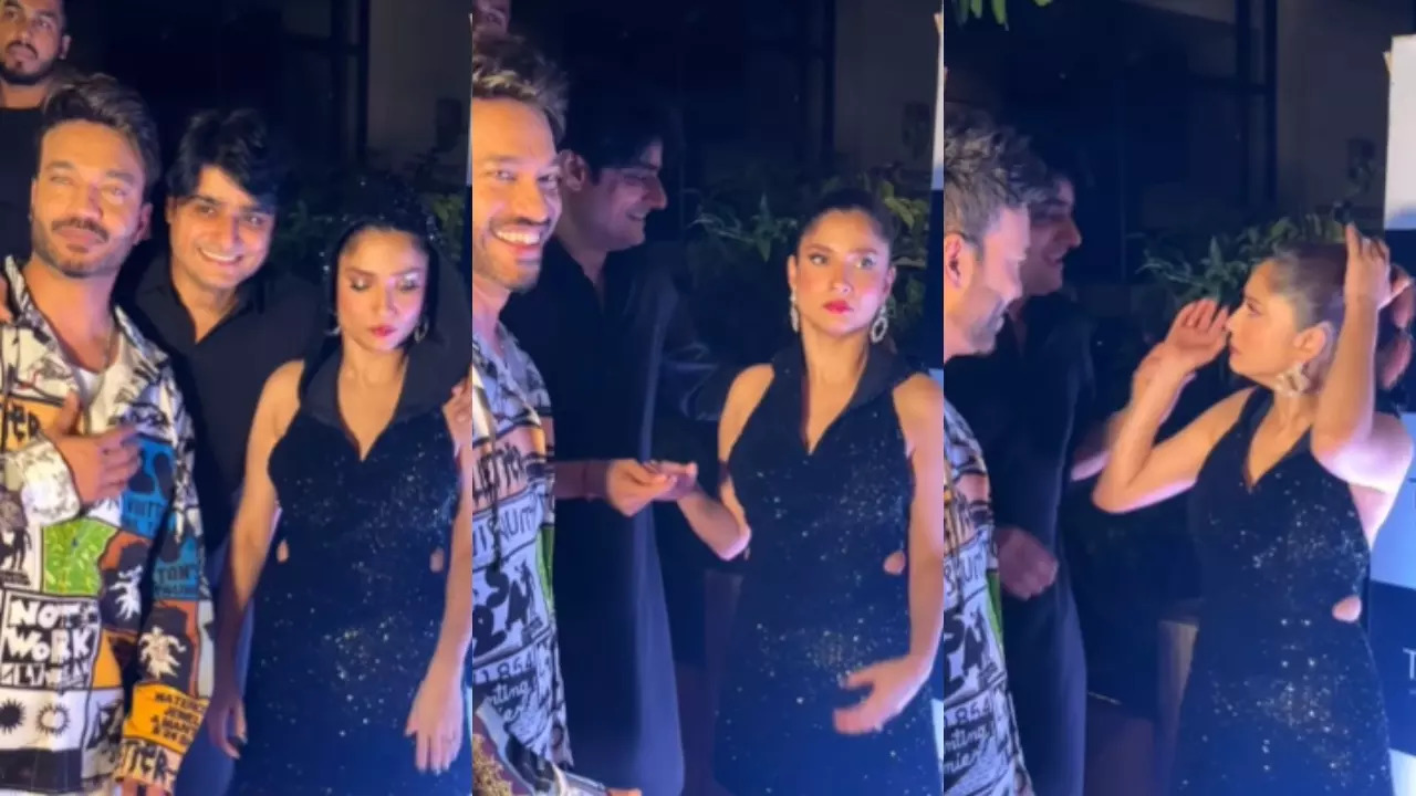 Ankita Lokhande Gets Angry With Sandeep Singh As He Messes Around With Her Hair - Video Inside