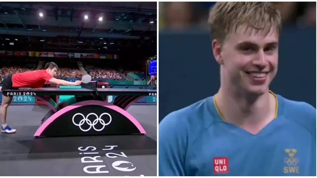 Paris Olympics Incredible Snake Shot Stuns Chinese Table Tennis Star