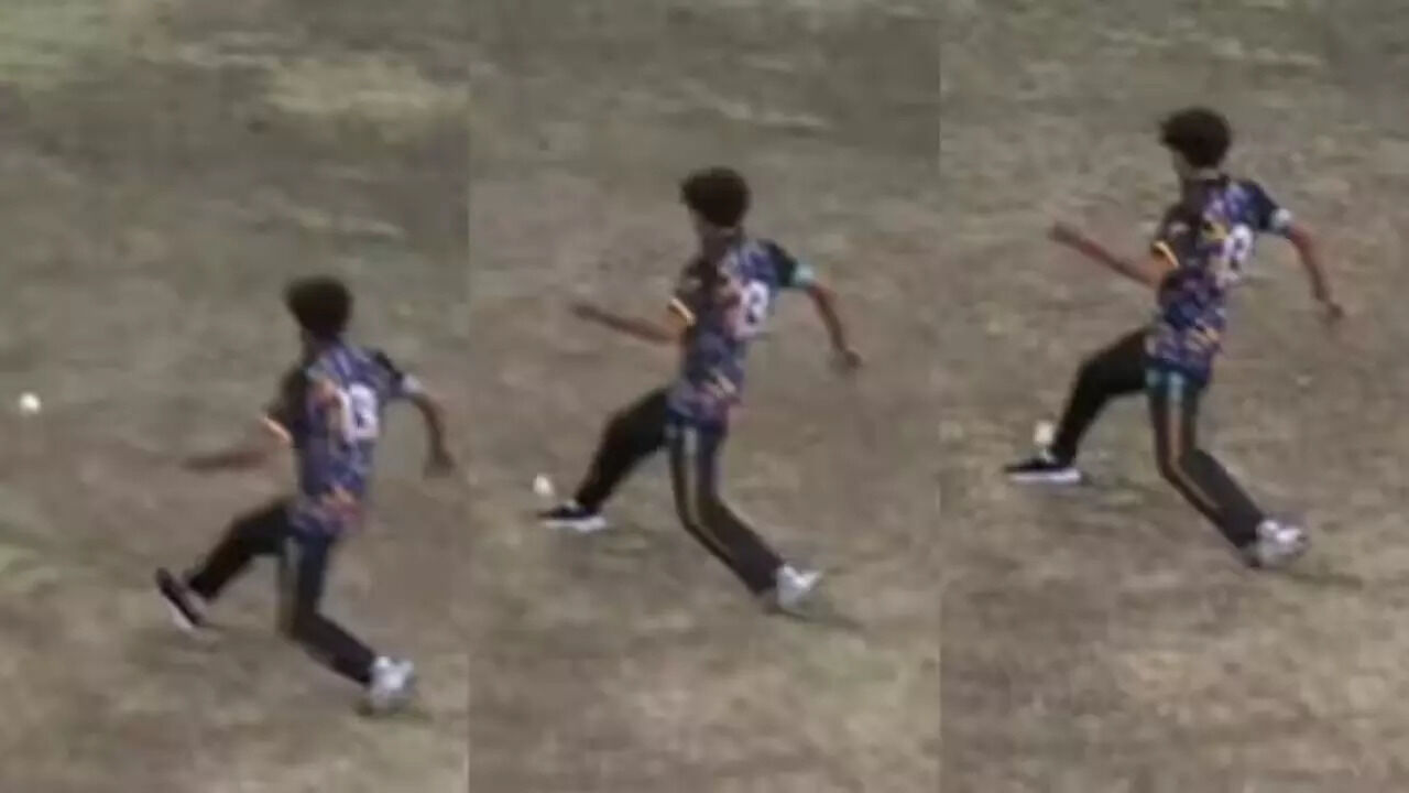 Fielder Uses Foot To Pull Off Unbelievable Catch In European Cricket ...