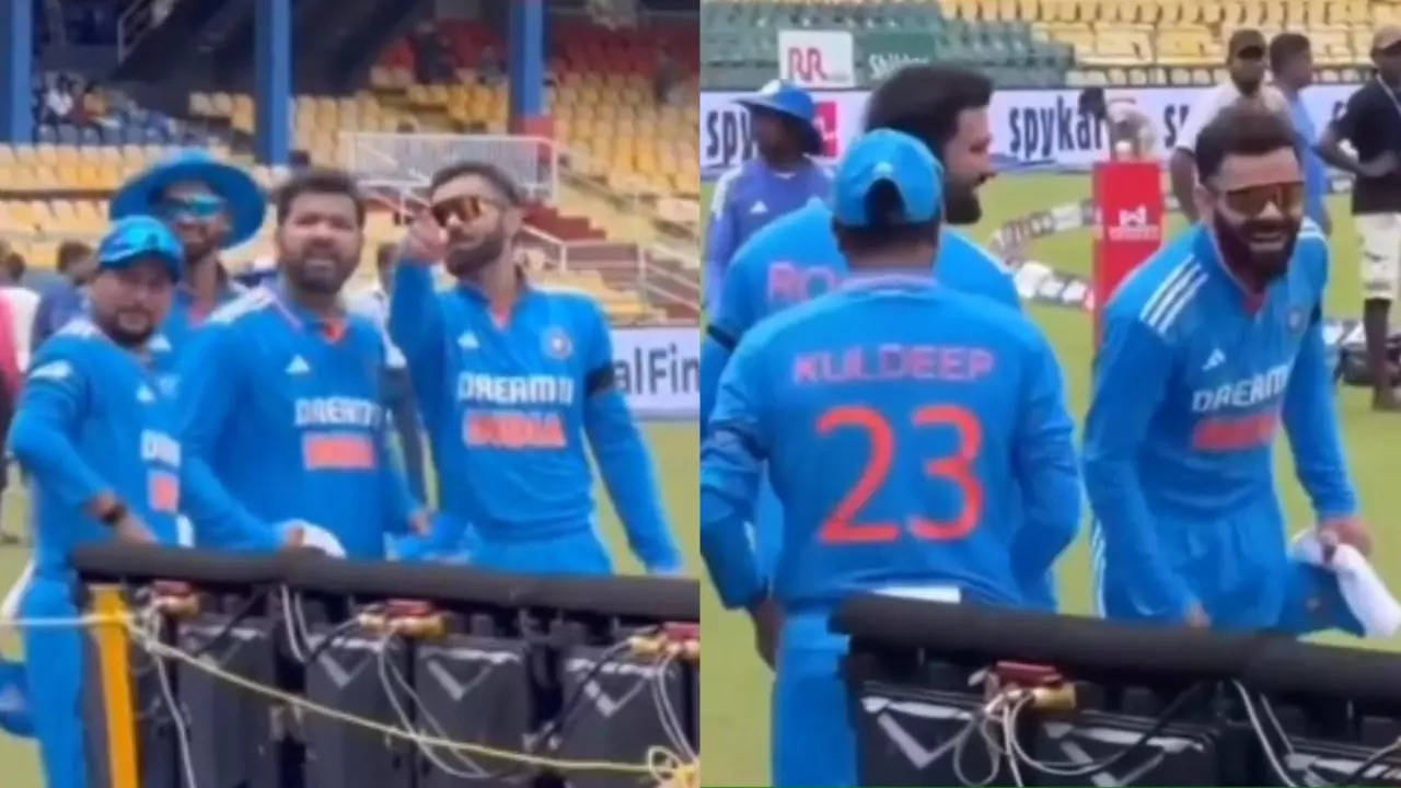 Virat Kohli And Rohit Sharma's Reaction Goes VIRAL After Seeing 'Lagaan'-Inspired Poster Of Team India : WATCH