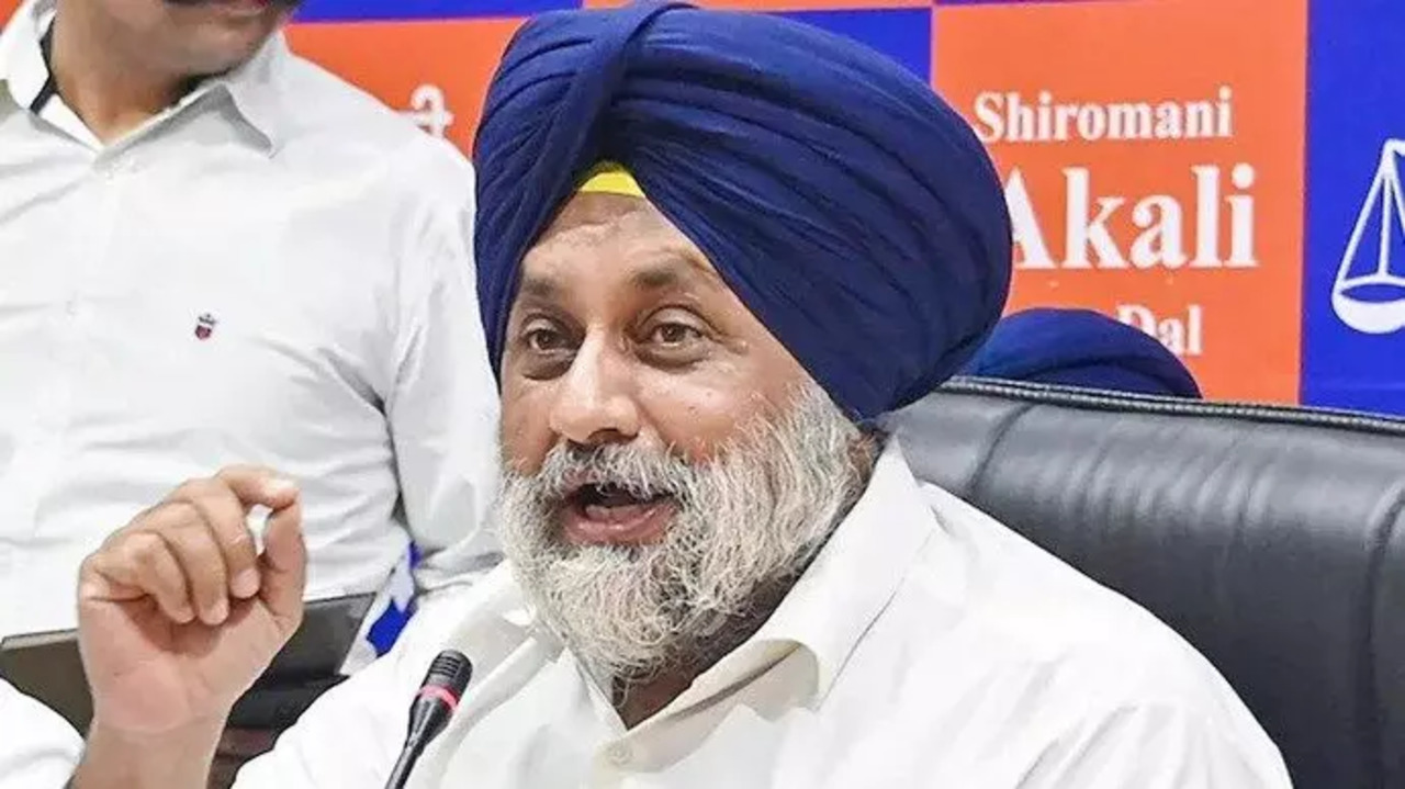 SAD Chief Sukhbir Singh Badal