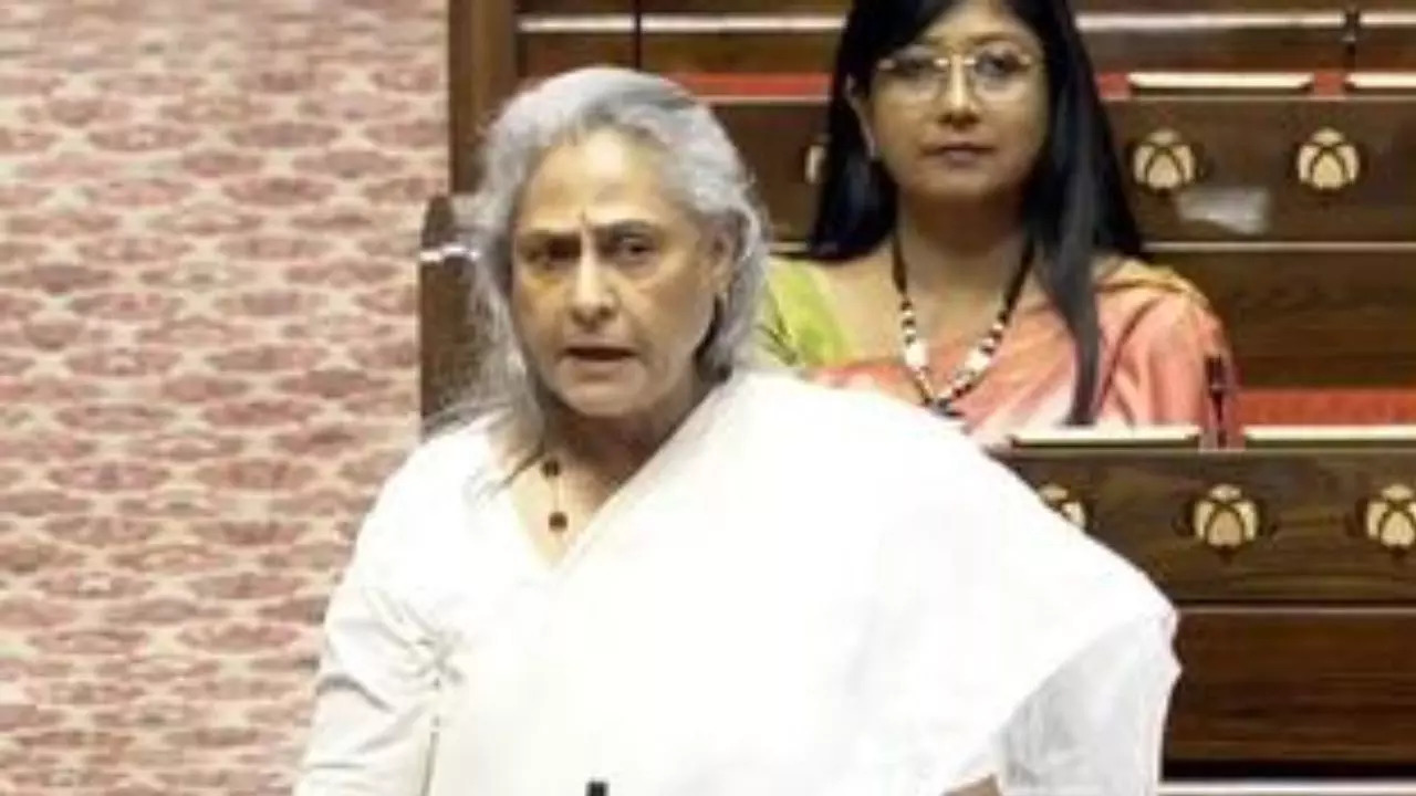 Jaya Bachchan Angry in Rajya Sabha