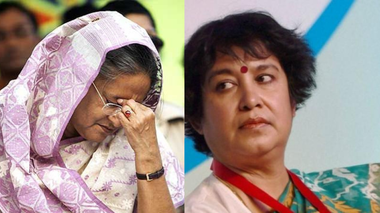 Threw Me Out Of My Country And Now...': What Exiled Author Taslima Nasreen  Said After Sheikh Hasina's Ouster From Bangladesh | Times Now