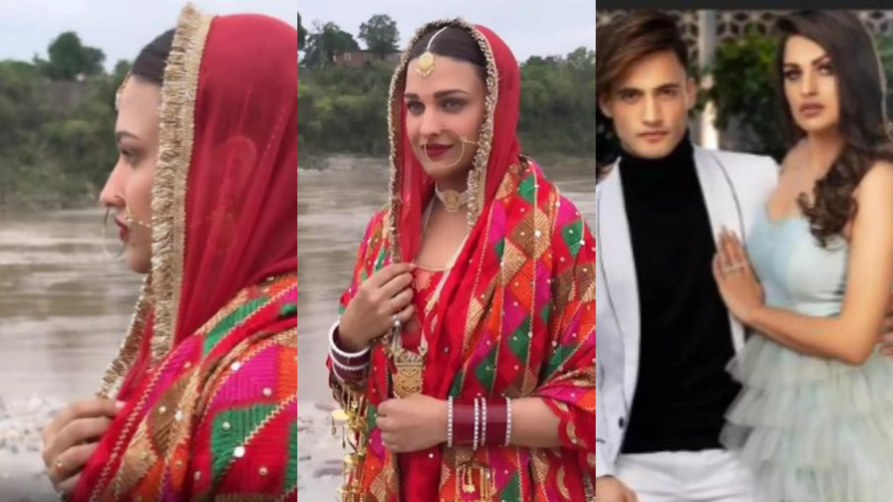 Months After Her Breakup With Asim Riaz Himanshi Khurana's Video Dressed As A Bride Go VIRAL