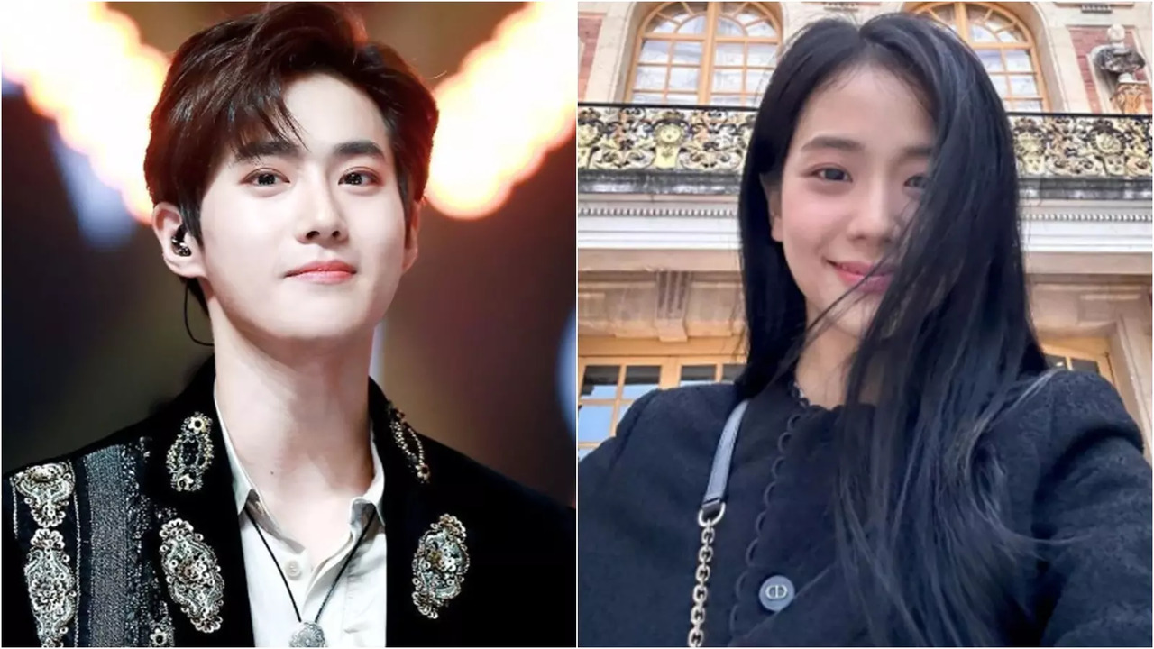 EXO leader Suho spoke about Blackpink's Jisoo.