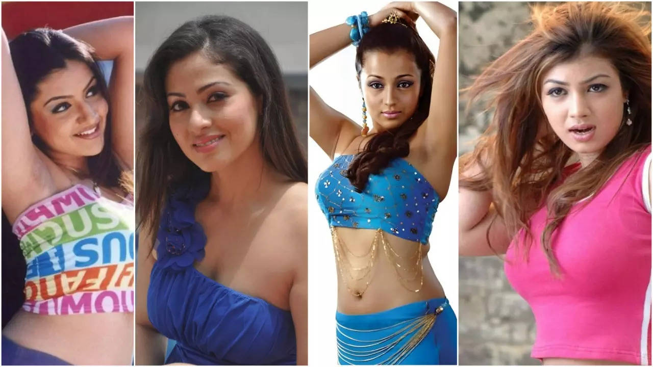 aarti Agarwal, Ayesha Takia, Trisha and Sada...