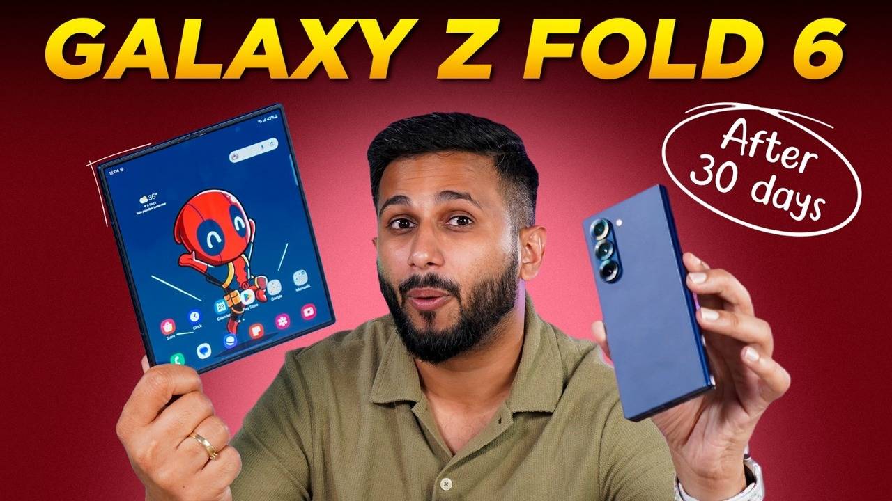 samsung galaxy z fold 6 review in hindi after 30 days - this is a lot of fun! 😍