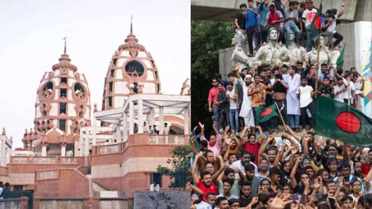 iiskon temple dhaka vandalised