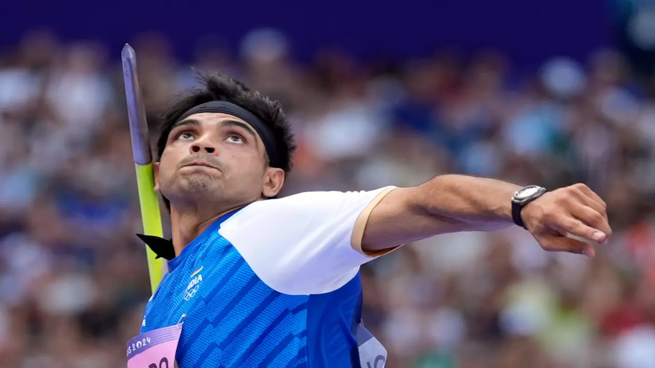 Neeraj Chopra at Paris Olympics