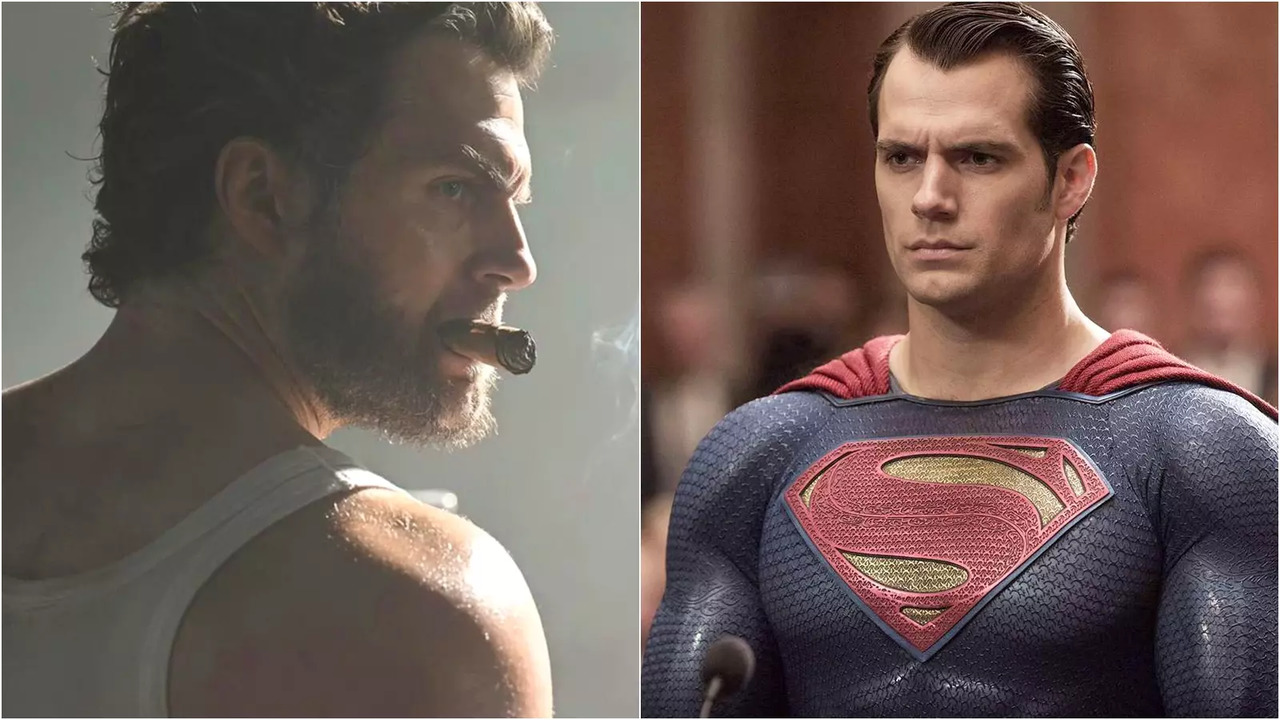 Henry Cavill played Superman in DC and Cavillrine in MCU.