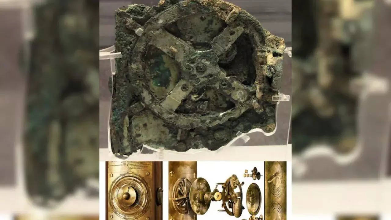 The original structure is now fragmented into 82 parts with only one-third surviving; among them, there are 30 gear wheels made of bronze that have been eroded by corrosion. Researchers from University College London used 3D computer modeling to uncover how the device worked, describing it as a 'creation of genius.'