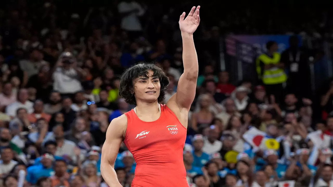 Vinesh Phogat creates history at Paris Olympics