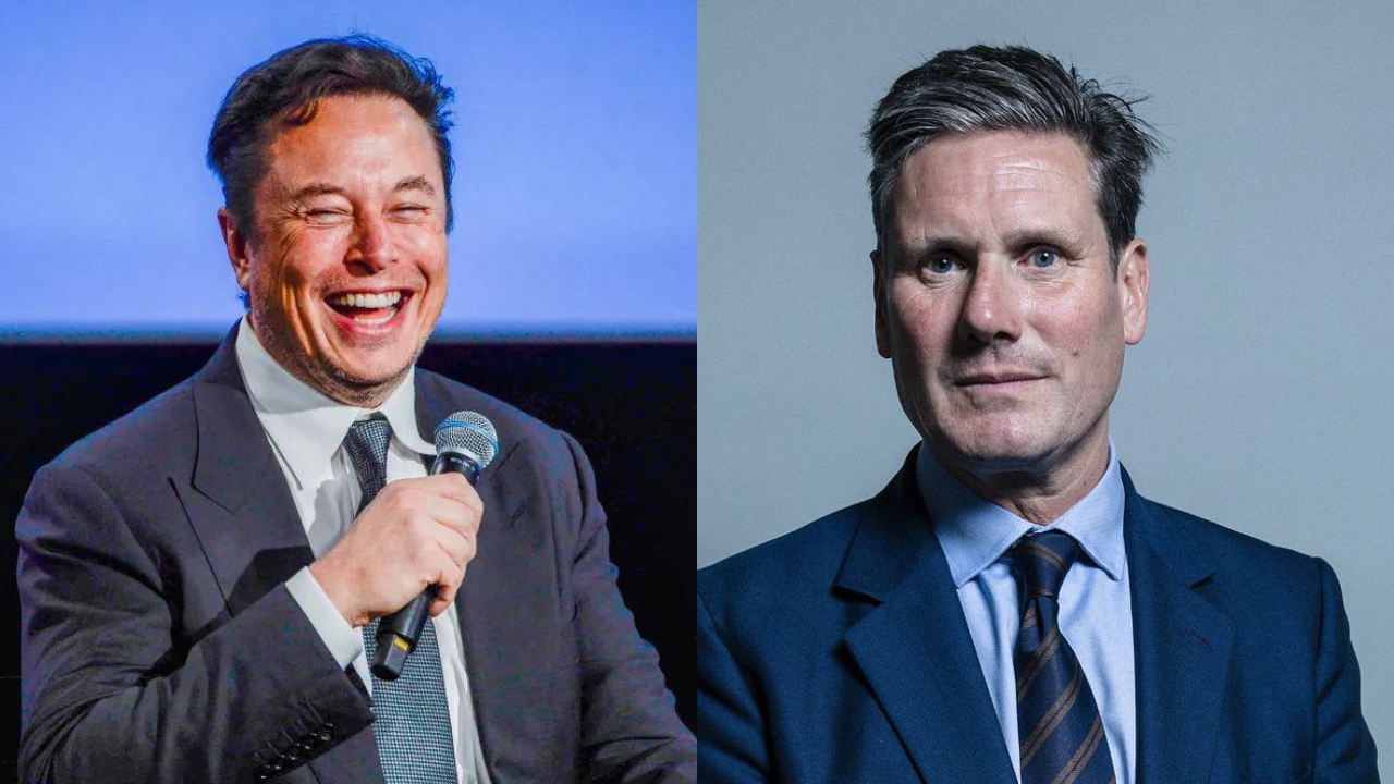 Elon Musk And Keir Starmer