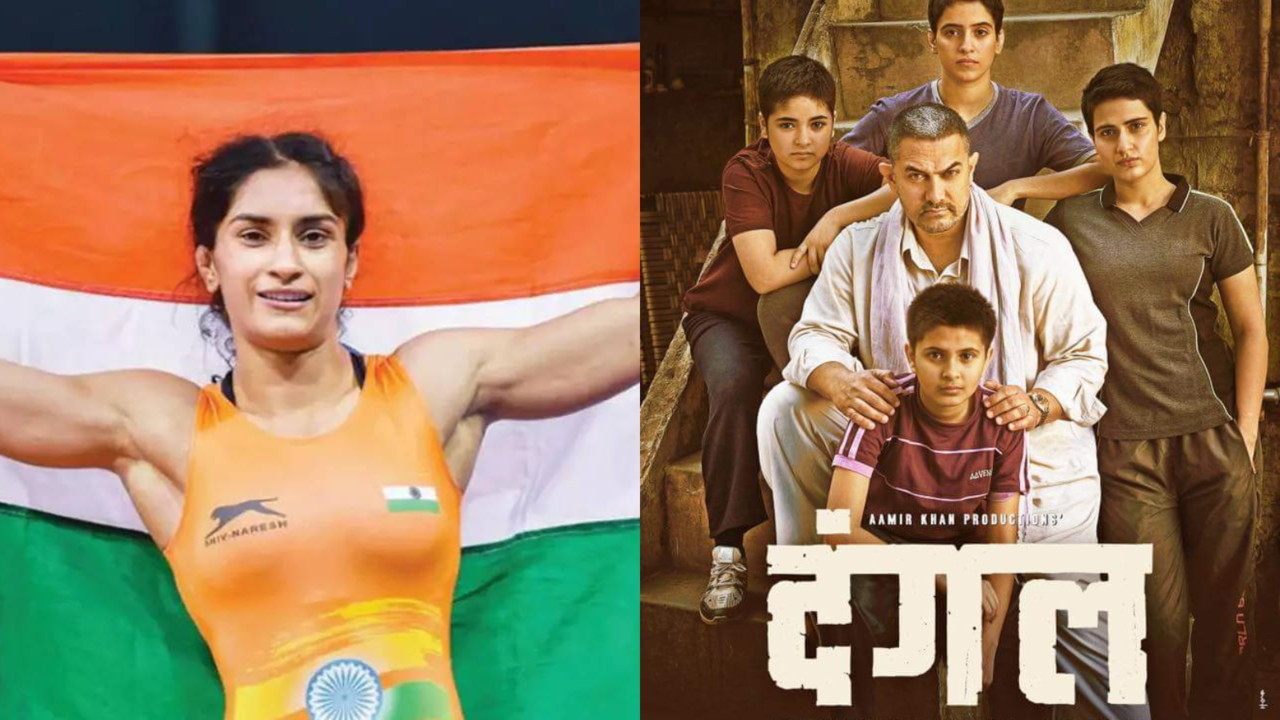 Paris Olympics 2024: Netizens Demand Sequel of Aamir Khan Starrer Dangal as Vinesh Phogat Wins Semifinal Match in Wrestling'