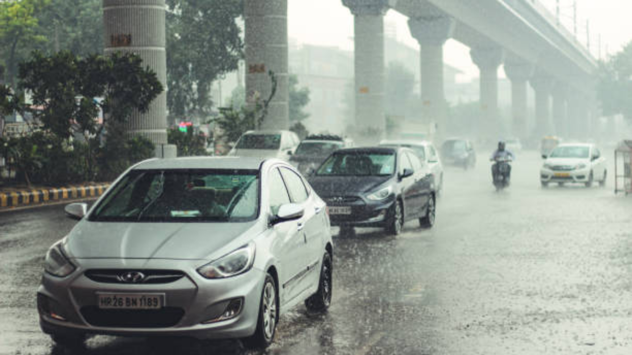 Delhi rain