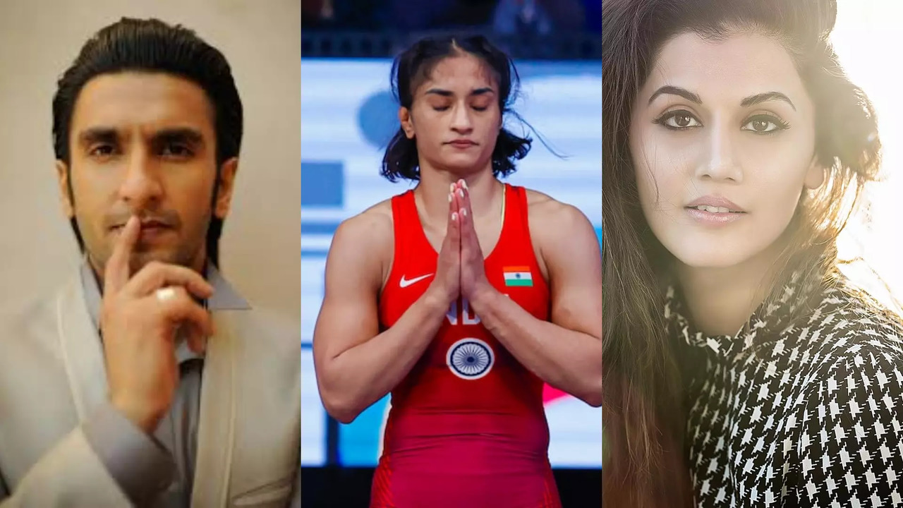 Vinesh Phogat Olympics Disqualification: Ranveer Singh, Taapsee Pannu, Sonakshi Sinha And Others React To 'Unbelievable' News