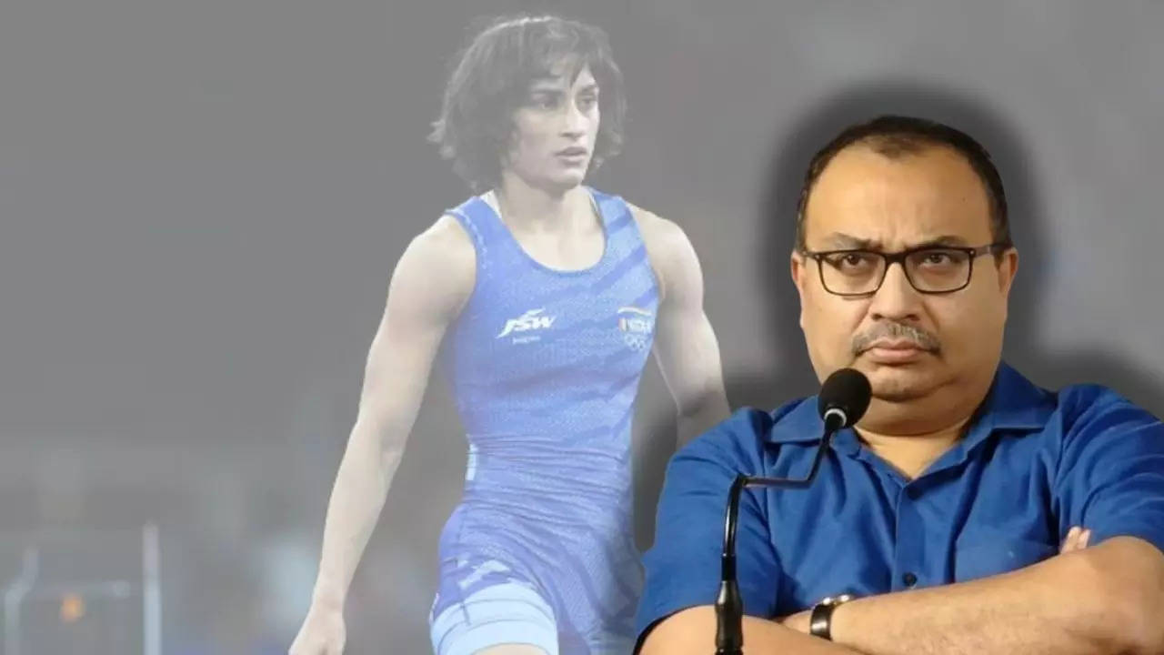 Vinesh Phogat out of paris Olympic TMC's kunal ghosh raises questions