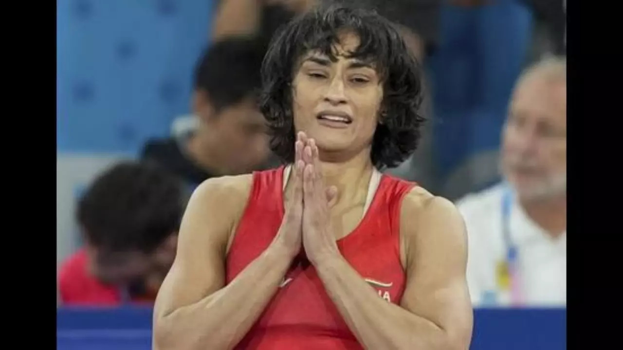 Vinesh Phogat at Paris Olympics