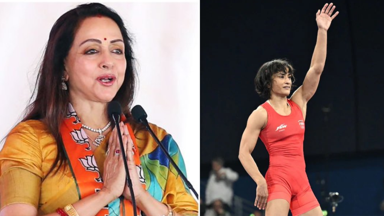 Vinesh Phogat’s Disqualification From Paris Olympics 2024: Hema Malini's 'Lesson For All Women' Remark Sparks Debate