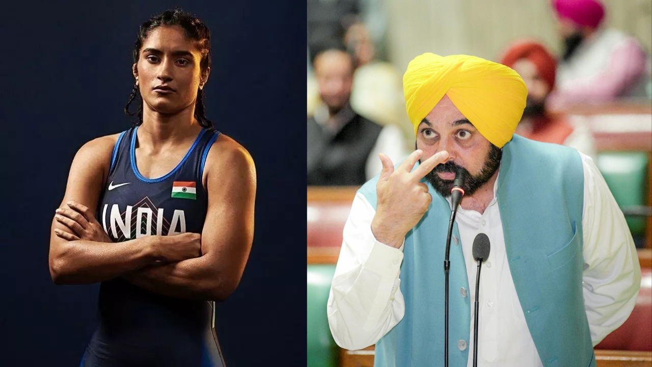 bhagwant mann vinesh phogat