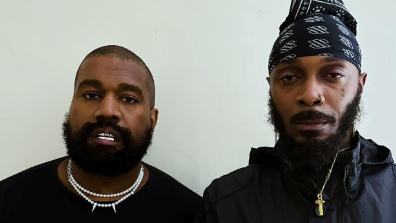 Kanye West and JpegMafia