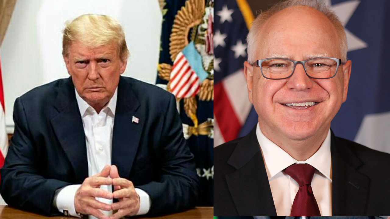 When Donald Trump Praised Tim Walz