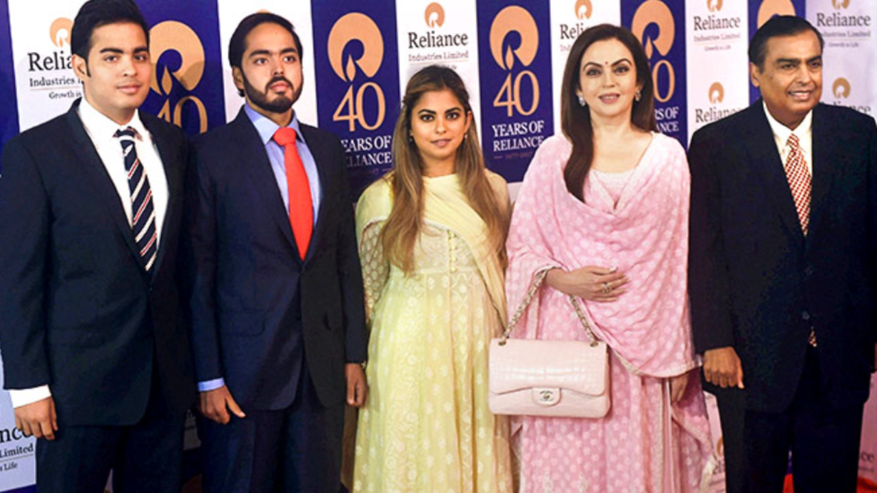 Mukesh Ambani Family